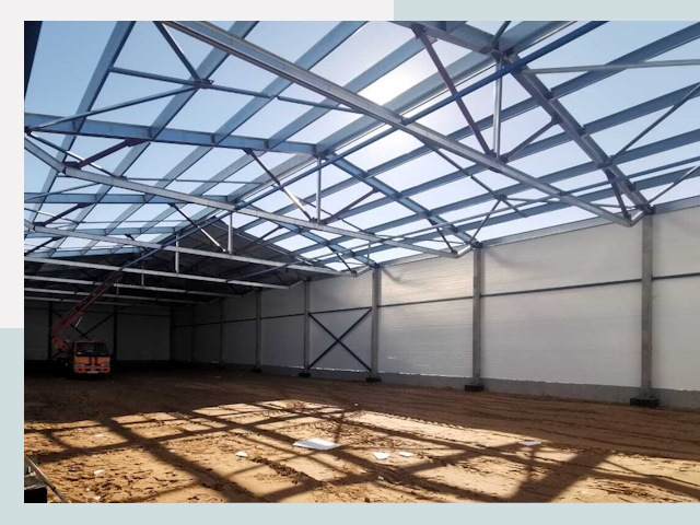 Строительство сенохранилищ в Череповце