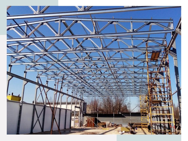 Строительство цехов в Череповец от 613 руб. под ключ