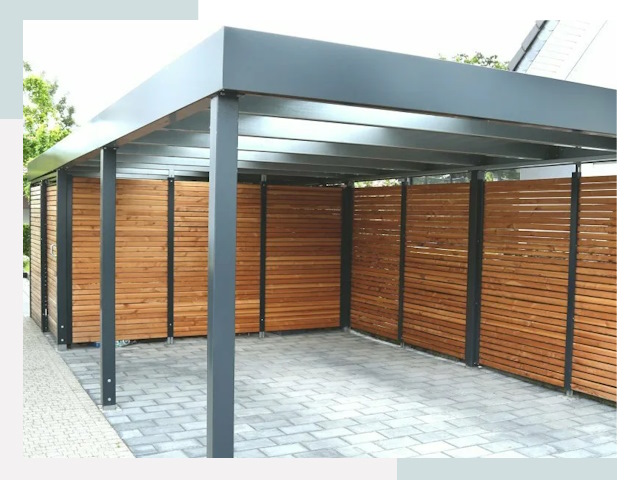 Навесы для парковки в Череповце