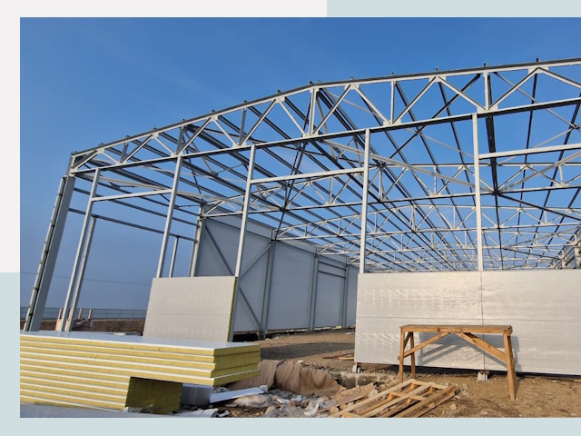 Утепленные ангары в Череповец от 613 руб. за м²