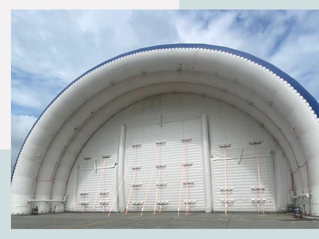 Пневмокаркасные ангары от СтальСтрой-Чрп по цене от 613 руб.