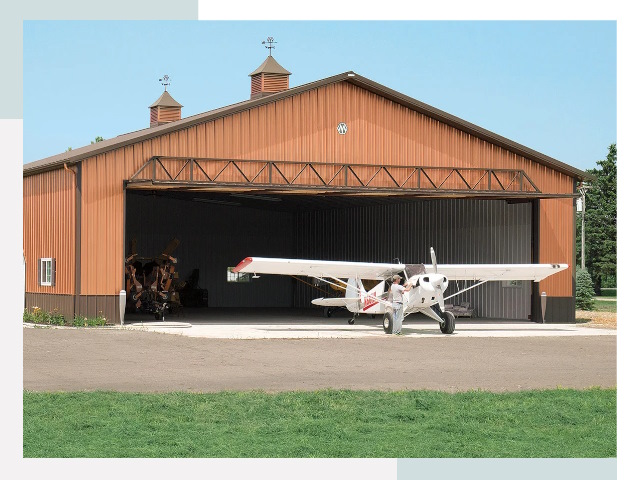 Ангары для самолетов в Череповце