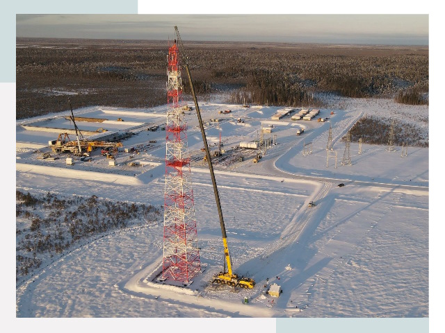 Мачты связи в Череповце