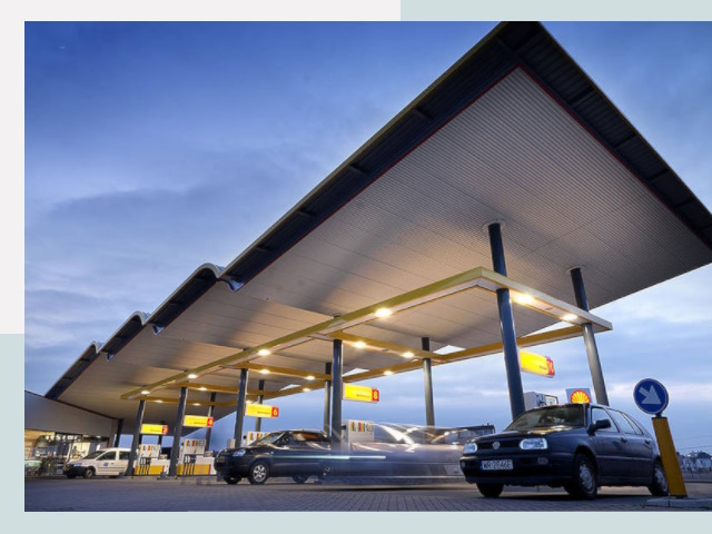 Навесы для АЗС в Череповец от 613 руб. - Защита и комфорт