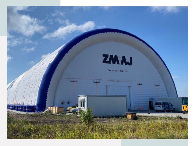 Брендирование ангаров в Череповце