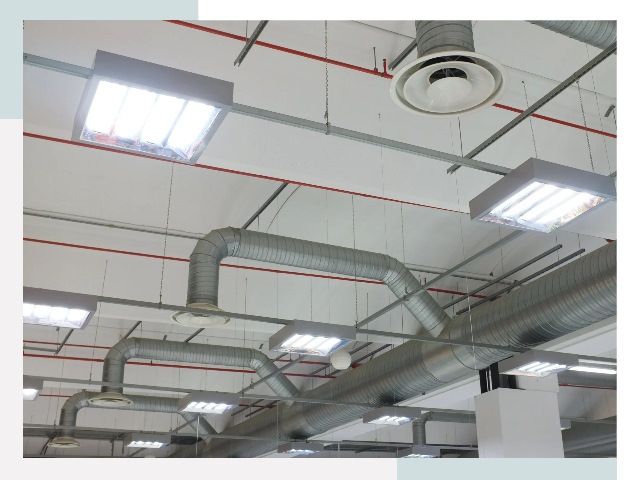 Вентиляция ангаров в Череповце