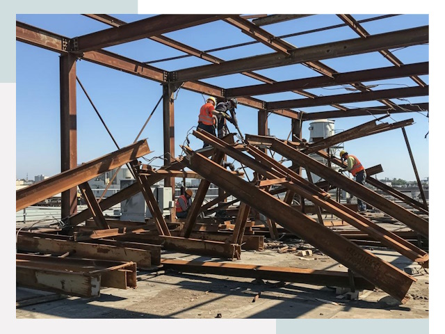 Демонтаж металлоконструкций в Череповце от 613 руб.